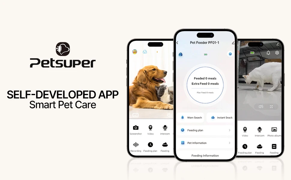 Petsuper hot selling wholesale cats food feeder dog popular automatic pet feeder