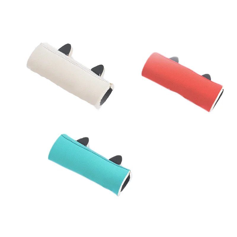 Custom neoprene snorkel keeper for floating snorkel diving equipment