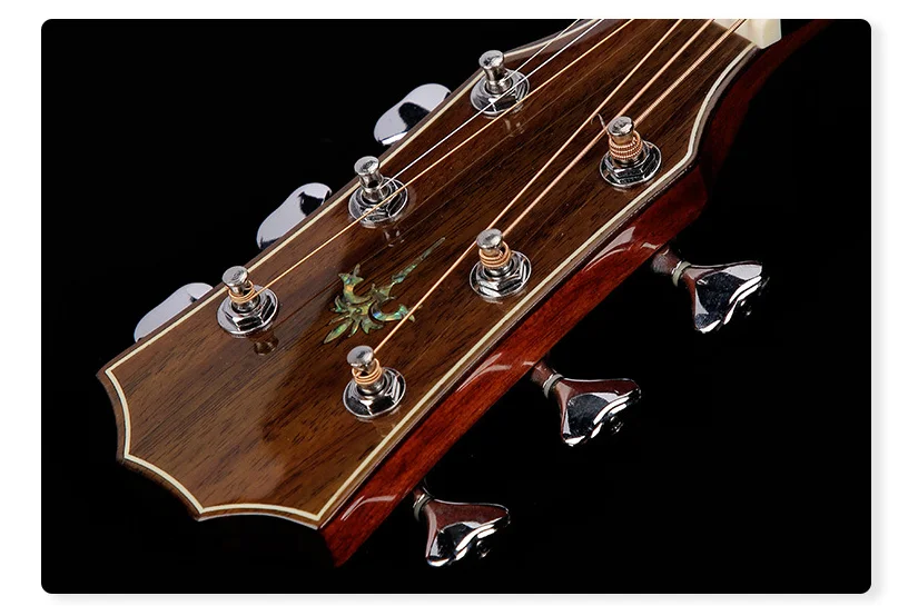 41'  Solid single board spruce back mahogany wood gloss Acoustic guitar wholesale