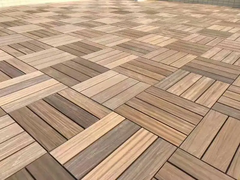 Factory price Stylish Skidproof Waterproof Fireproof WPC PVC Decking Outdoor