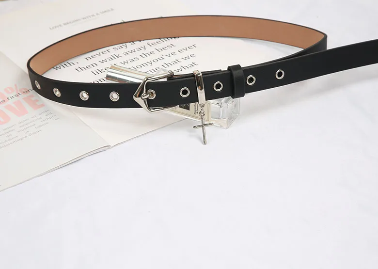 Новый Повседневный Простой ремень с пряжкой-булавкой модный Индивидуальный металлический ремень с пряжкой