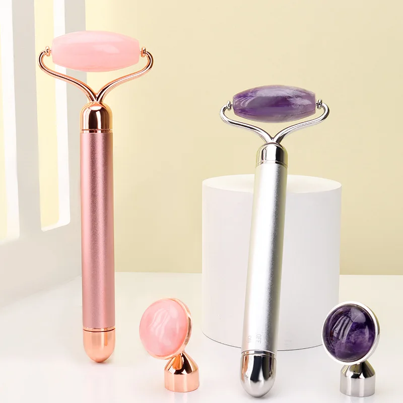2021 clectric massager tools Guasha jade face Care