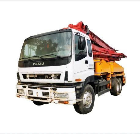 China Sany Used Truck Mounted Concrete Pump Truck 37m 42m concrete truck