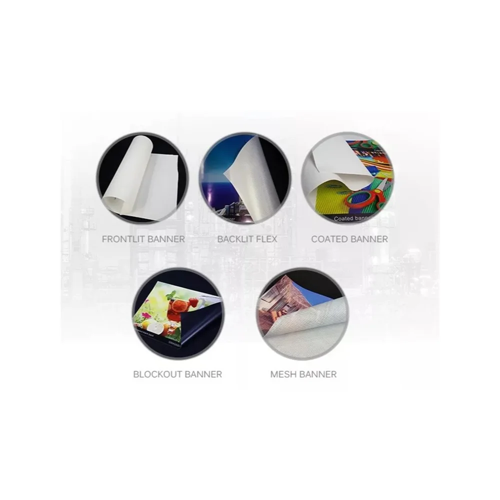 Factory direct sale waterproof flex paper banner customiser banners hanging advertising banner