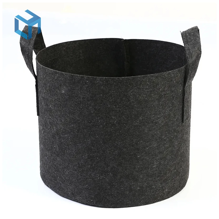 Grow Bags Nonwoven Fabric Pots Aeration Container with Strap Handles for Garden and Planting From Shandong