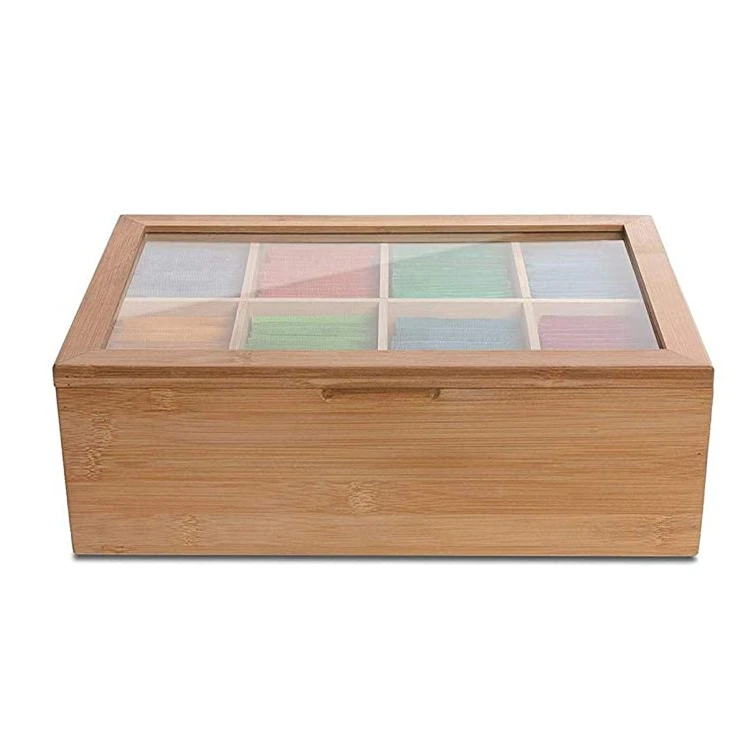 
Environmental protection household gift tasteless fashion tea box bamboo 