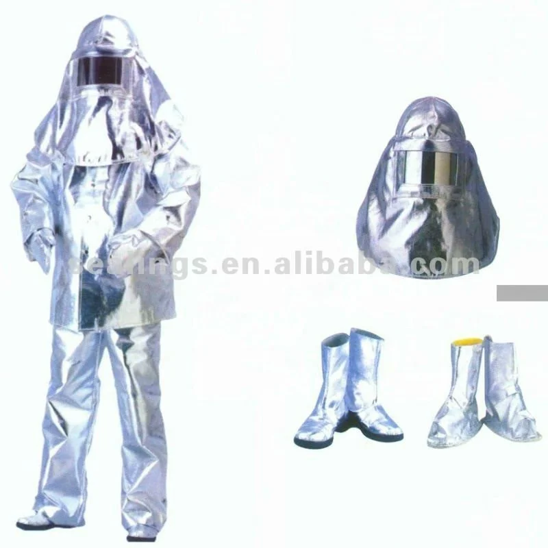 
 Экспортное качество, термостойкий Алюминиевый пожарный костюм, огнестойкий костюм   (60635353803)