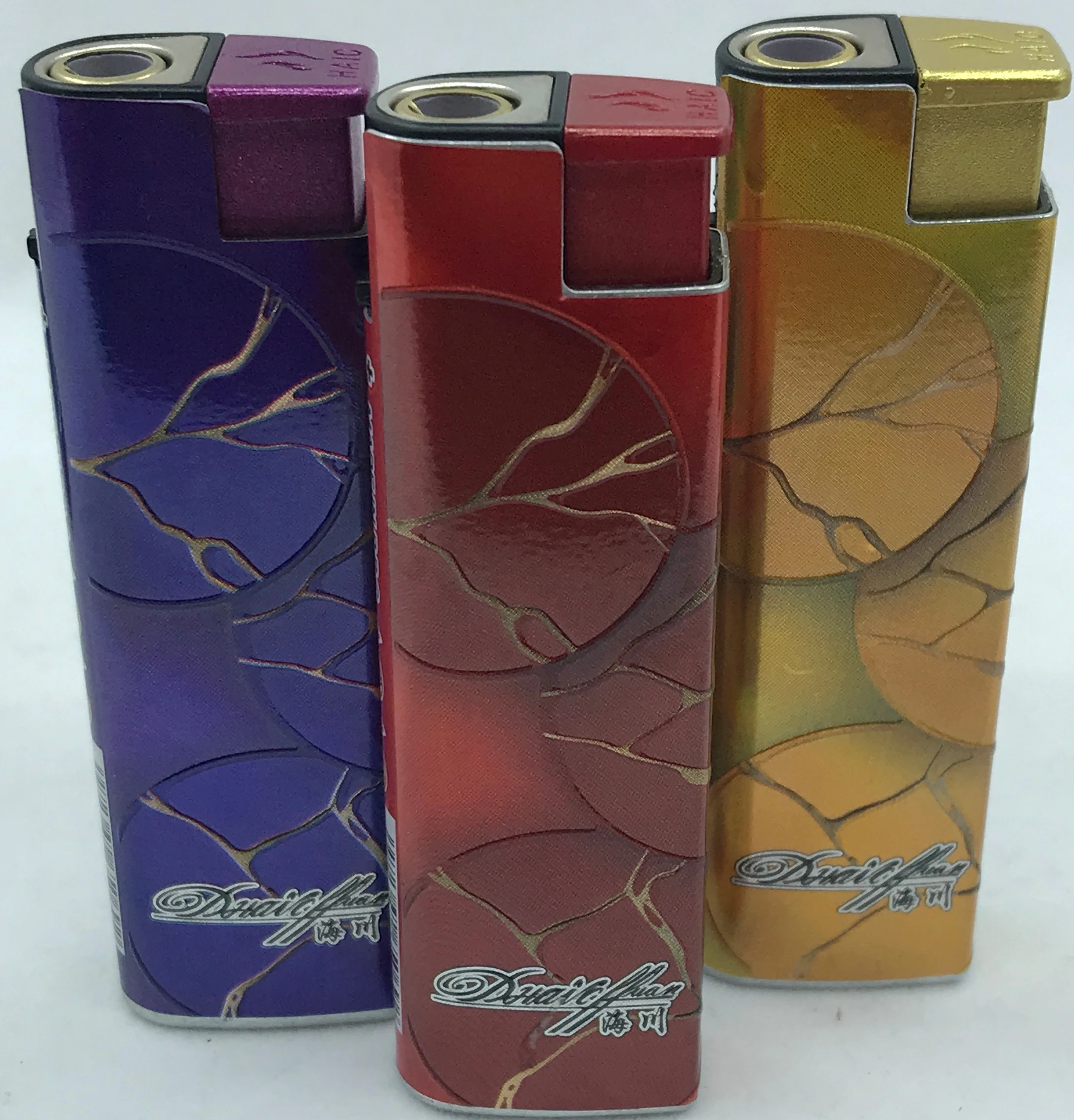 Металлическая крышка многоразовая электронная прямая зажигалка