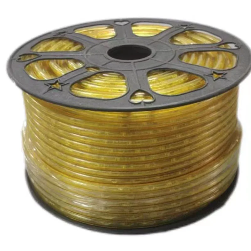 220V warm white 2700K LED rope lights for outdoor  IP44 waterproof 36LED light rope 13mm