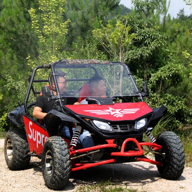 4 колеса Внедорожник Багги для езды по песку 200CC бензиновый Гонки Картинг (лучший светодиодное освещение и аксессуары видео