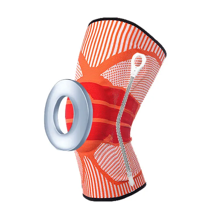 Hot Sale High Elastic Knee Joint Compression Sleeve Knee Unisex Support Fixed Joint Pain Relief Compression Knee Pad