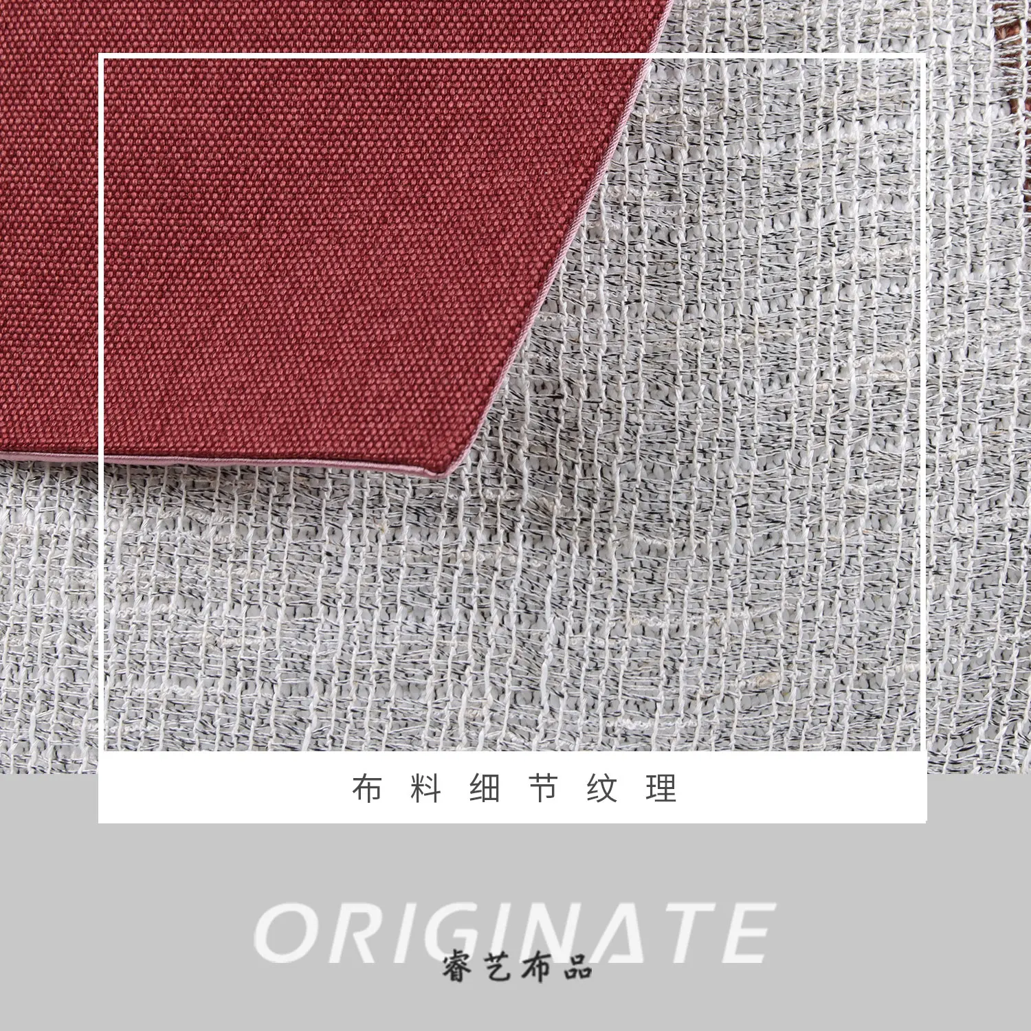 Pillow Cover Home Decoration Cushion Cover Customization New Chinese Color Matching Cotton and Linen Style Red and White Orange