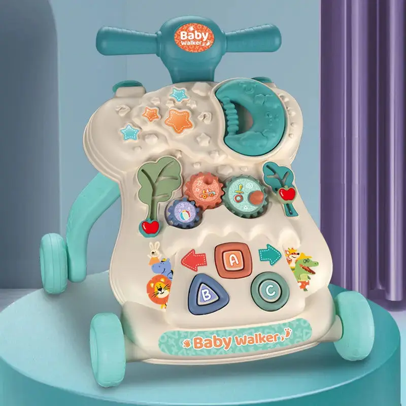 Multifunctional Walking anti rollover baby walker 0-18 months baby learn to walk trolley Baby Walker toys for toddler