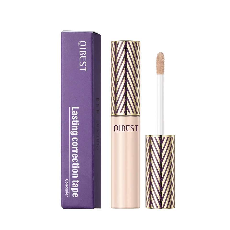 Long Lasting Liquid Concealer Waterproof Sweatproof Covers Spots Acne Marks Reduces Dark Circles Smudge Free Cream Concealer