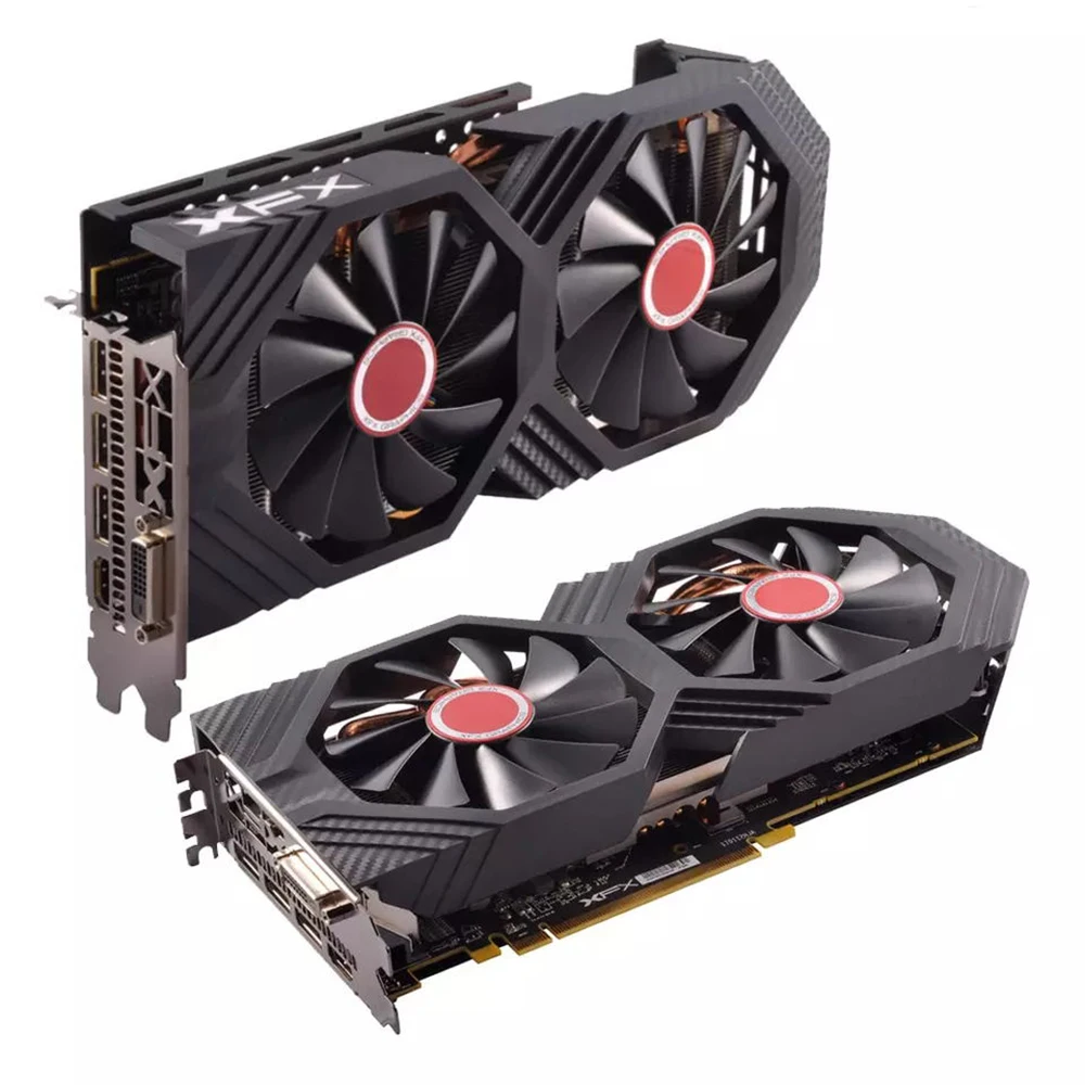 Rumax used rx 580 8 gb gpu gaming video card xfx rx 580 8gb graphics card
