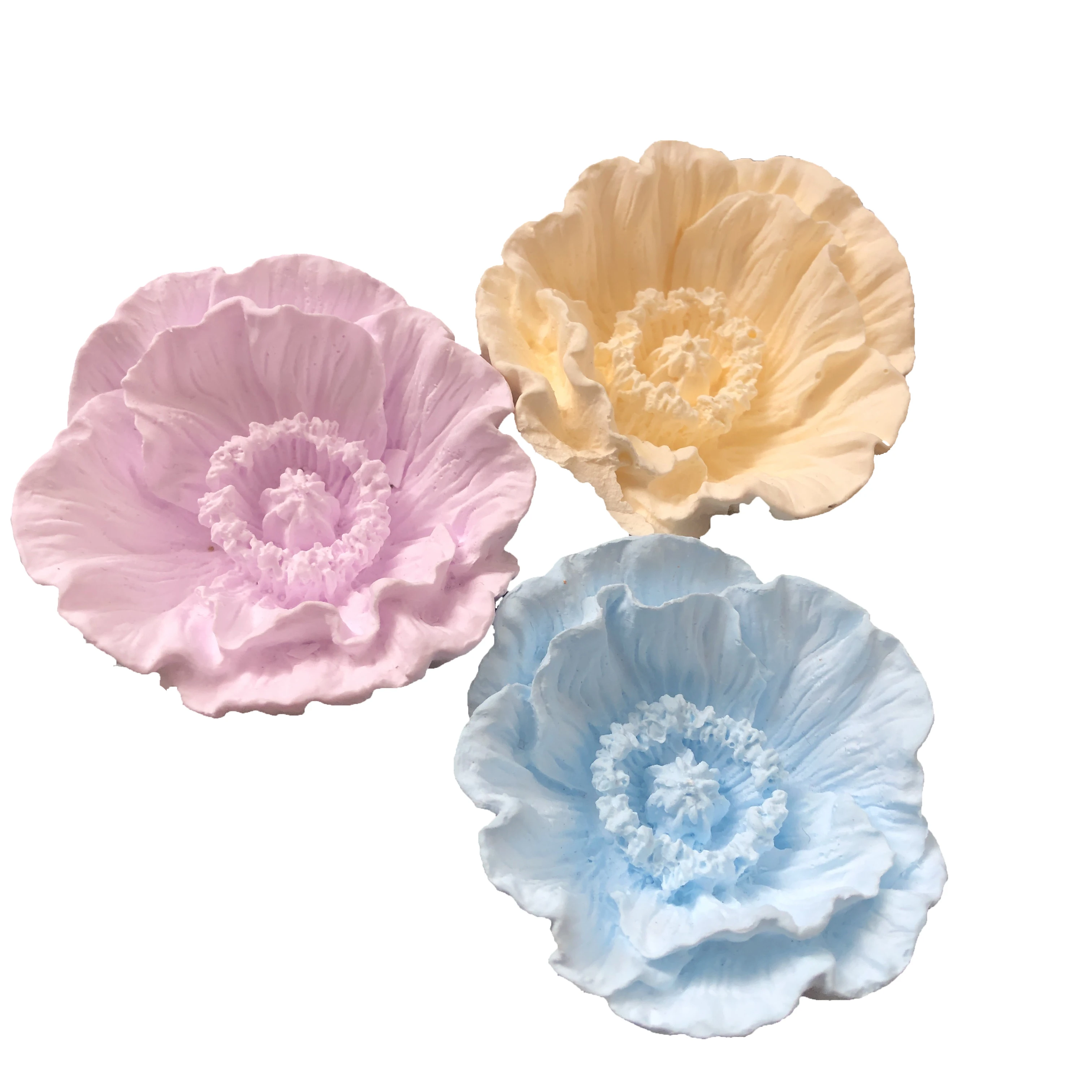 Hot- sale Flower Shaped Decoration Home  Air Freshener Aromatherapy Diffuser Stone