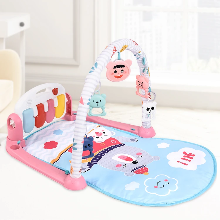 Baby Toys 0-6 Months Kick And Play Piano Gym Activity Center Oyuncak For Toddler