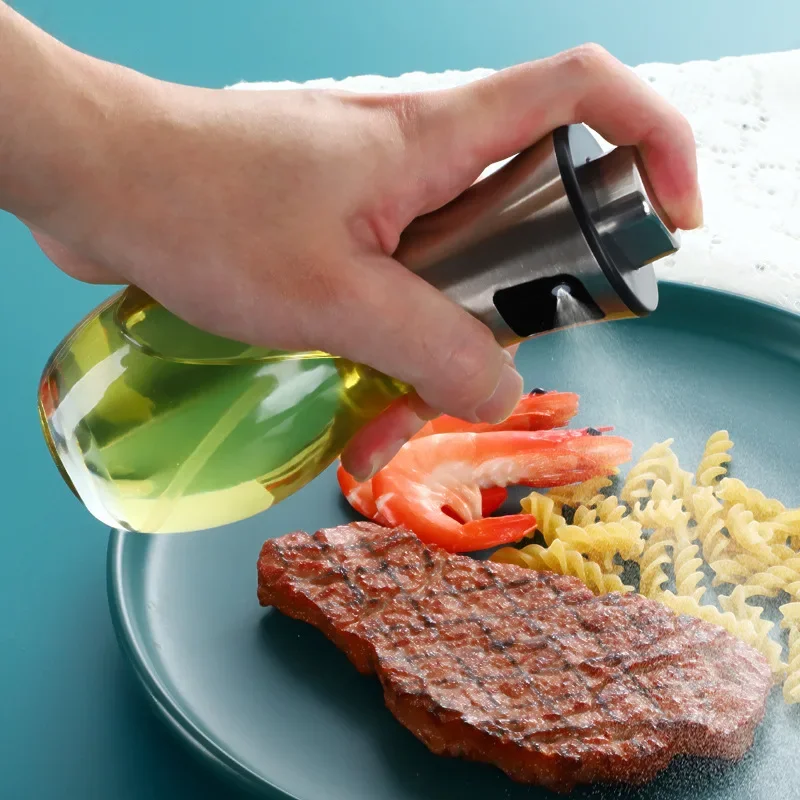 Пищевая Кулинария Кемпинг барбекю выпечка обжаривание 200 мл бутылка-распылитель оливкового масла для кухни