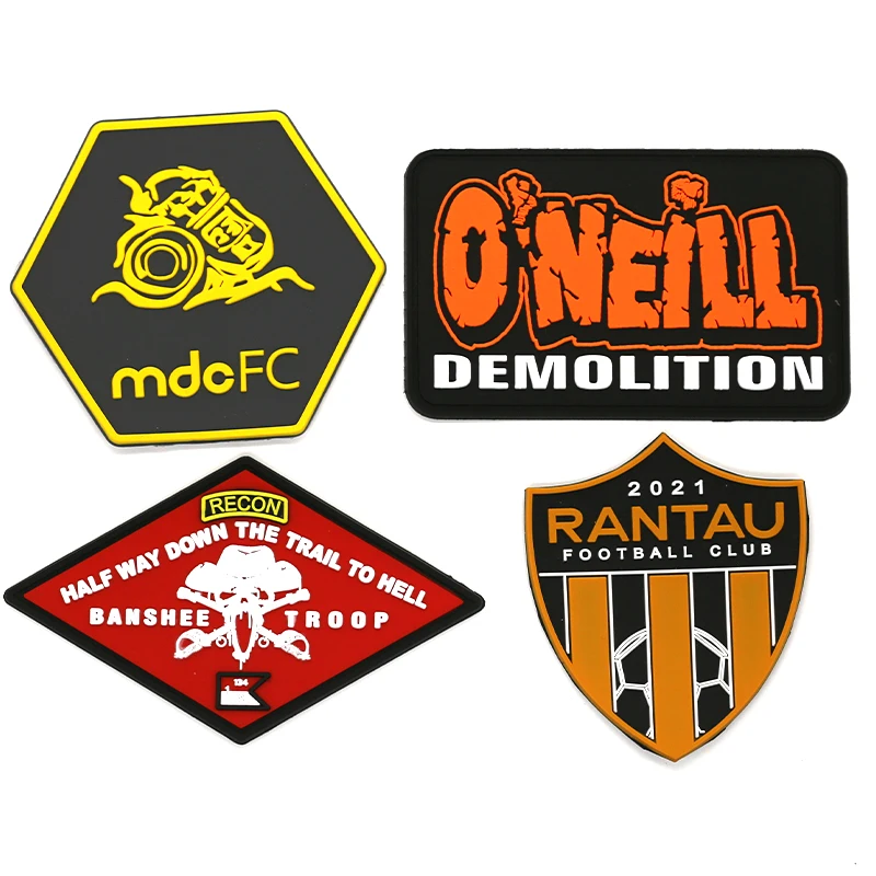 Wholesale Custom 3D Raised Effect Tpu Logo 3d Rubber Label Heat Transfer PVC Patches Labels Clothing Silicone Label