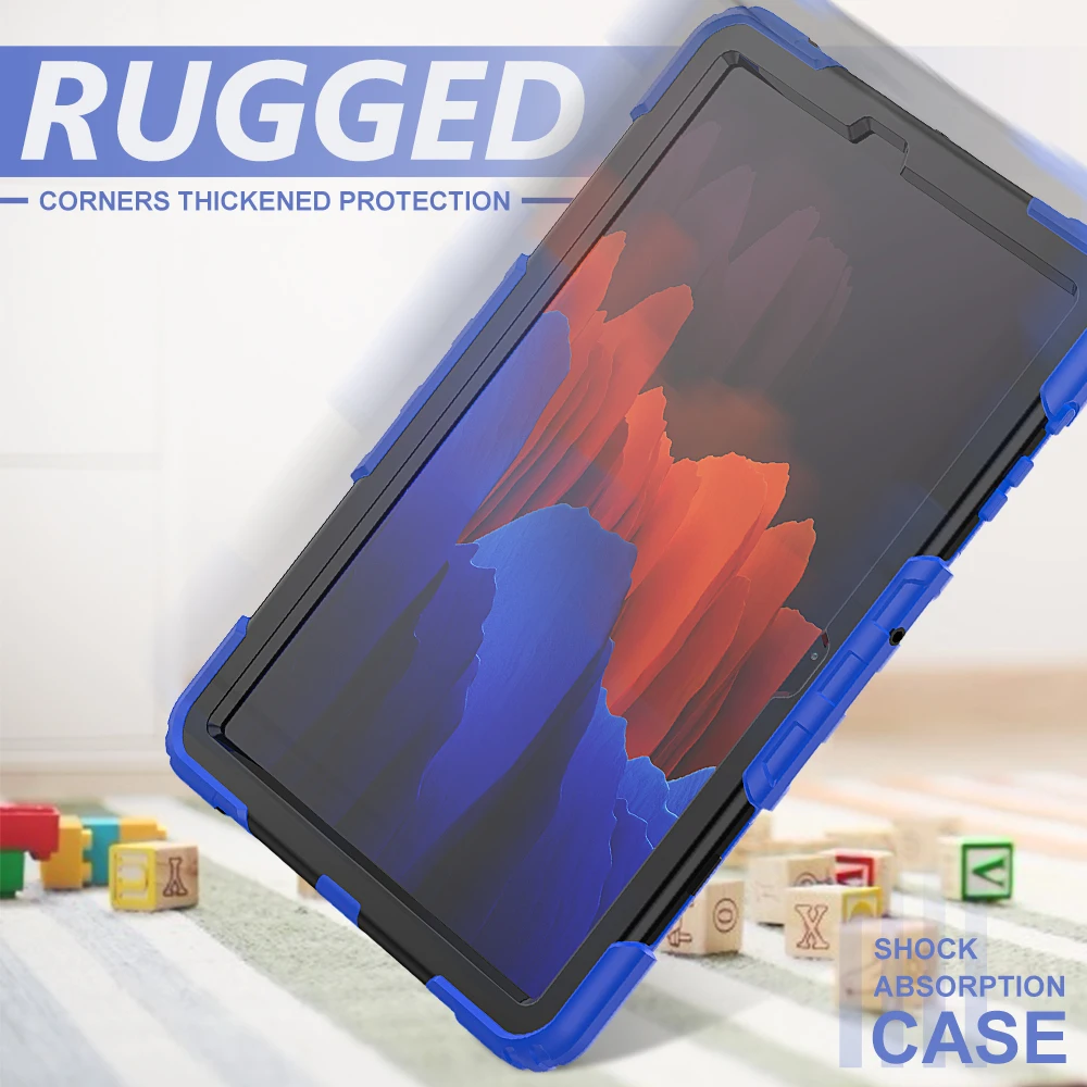 Rotating Shockproof case for Samsung galaxy tab S7 Plus12.4 SM-T970 T975 wholesales protective