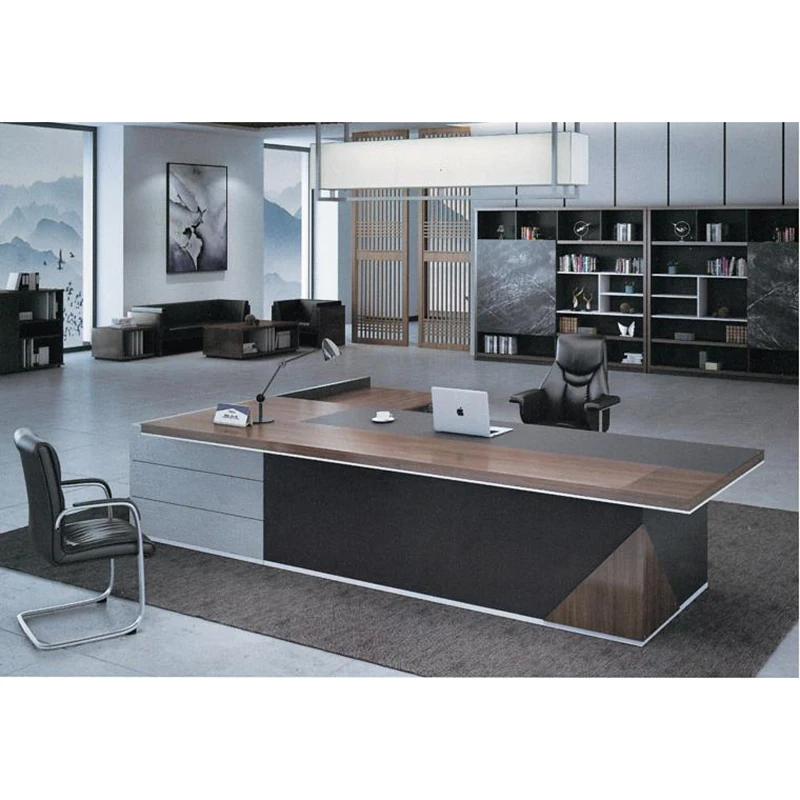 office desk with drawer lock office furniture set manager desk executive office desk