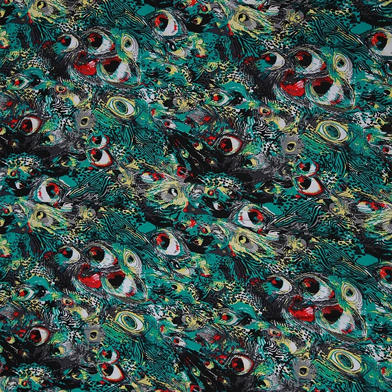 100% viscose rayon printing fabric reactive printing