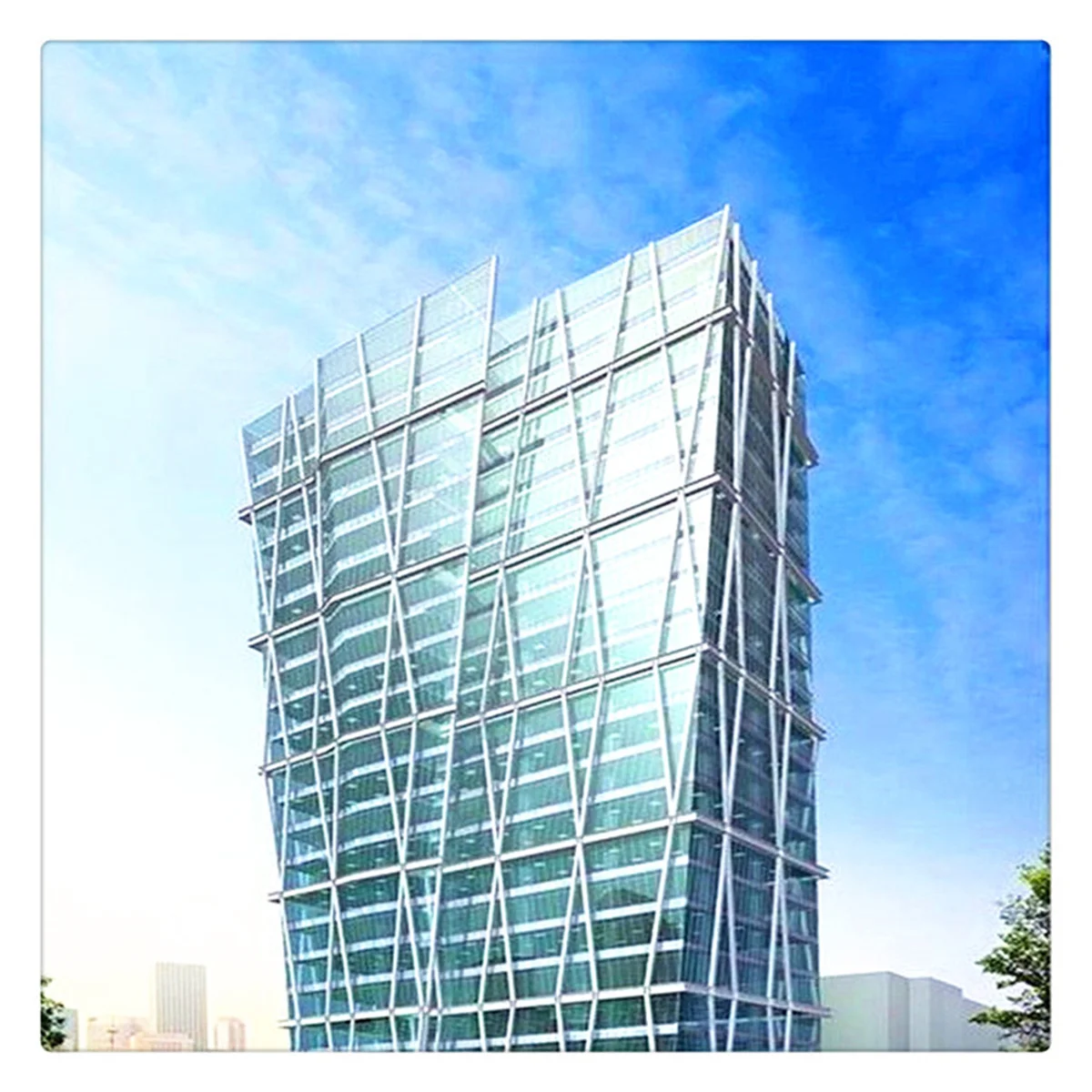 Prima door Waterfall Curtain Wall Fountains glass Curtain Wall Works Hardware door Window Frame Curtain Wall