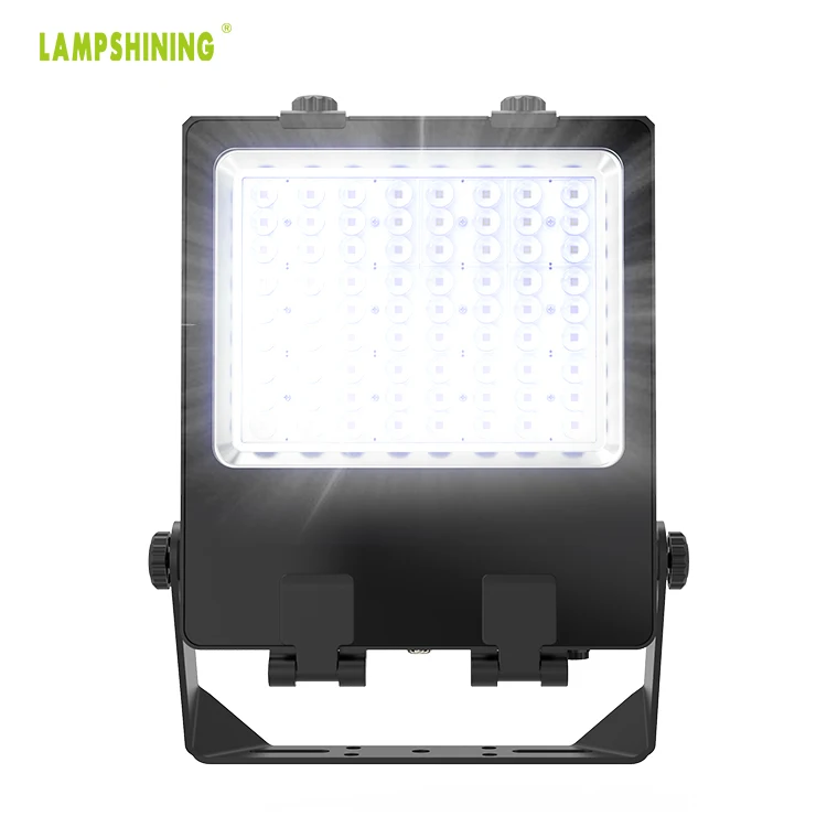 New design IP66 IK10 5 years warranty Indoor and Outdoor Stadium 100W LED FLood Light for basketball, badminton, tennis courts