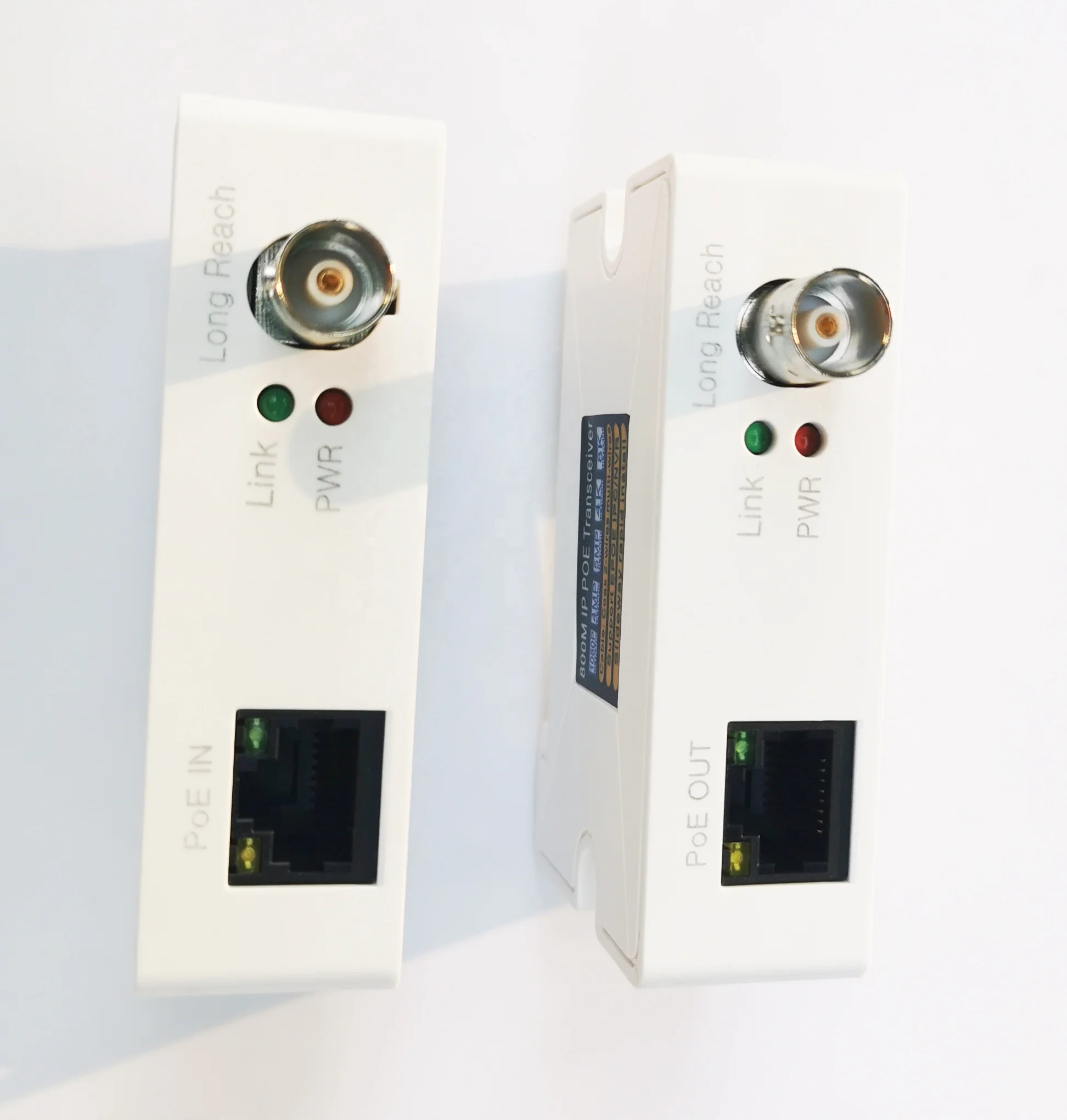  IP по коаксиальному кабелю Extender EOC конвертер Gigabit Ethernet передачи 800 метр для CCTV камеры