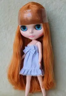 2023 synthetic Hair Extensions polyester fiber dolls hair