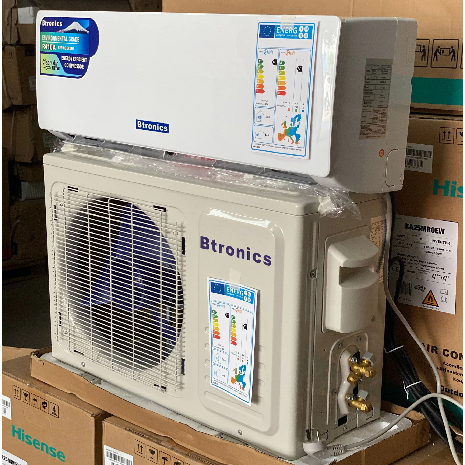 Customized Air Conditioner 24000btu Split Inverter AC Only Cooling Heating and Cooling Energy Saving Climatiseur Mobile Maison