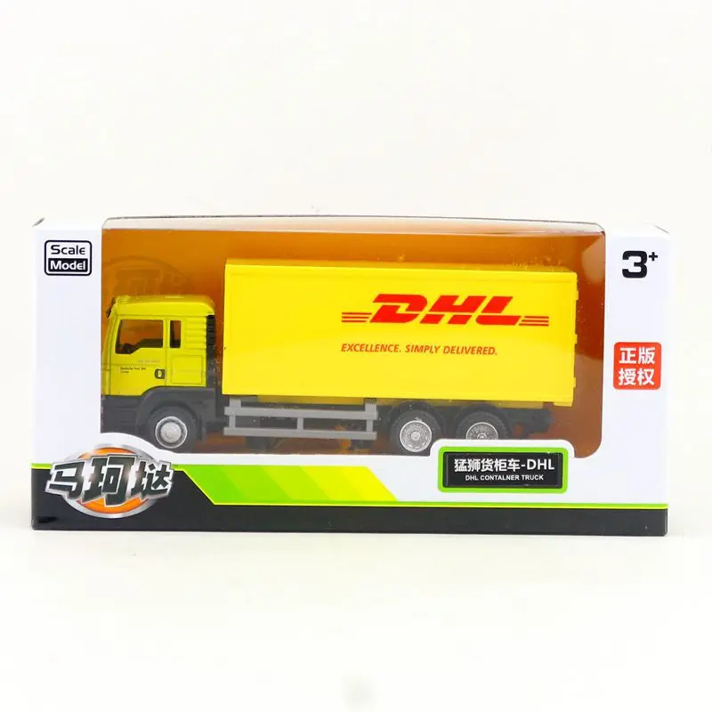 1/64 модель грузовика из сплава DHL для подарков