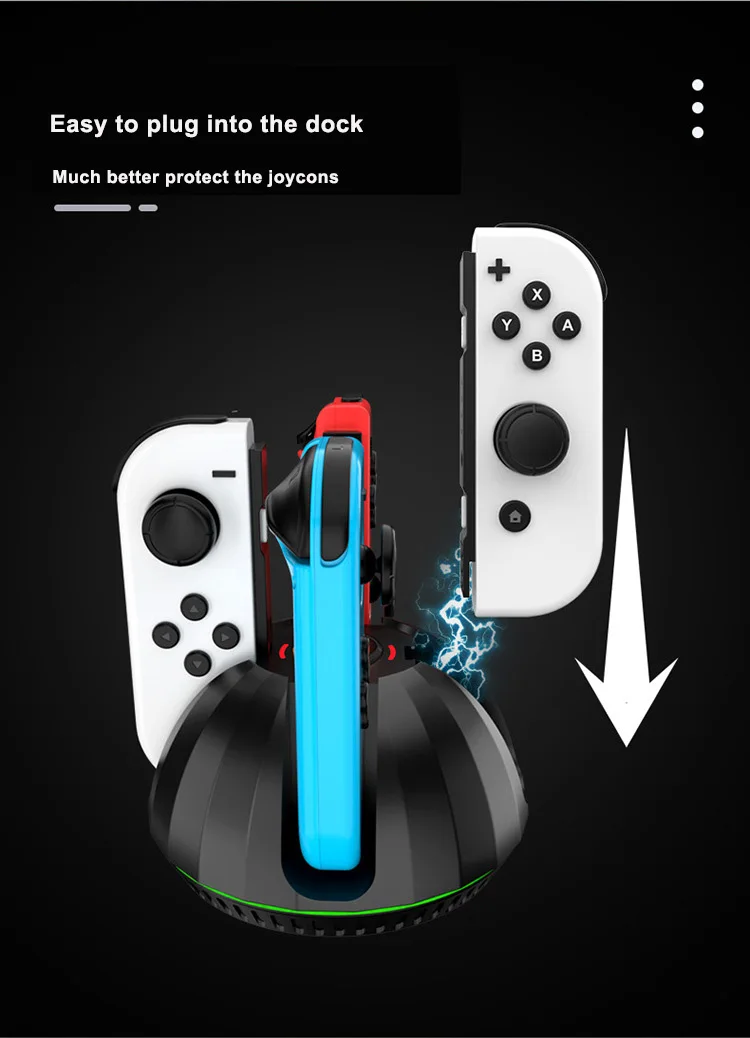 For Nintendo Switch OLED Charger Dock