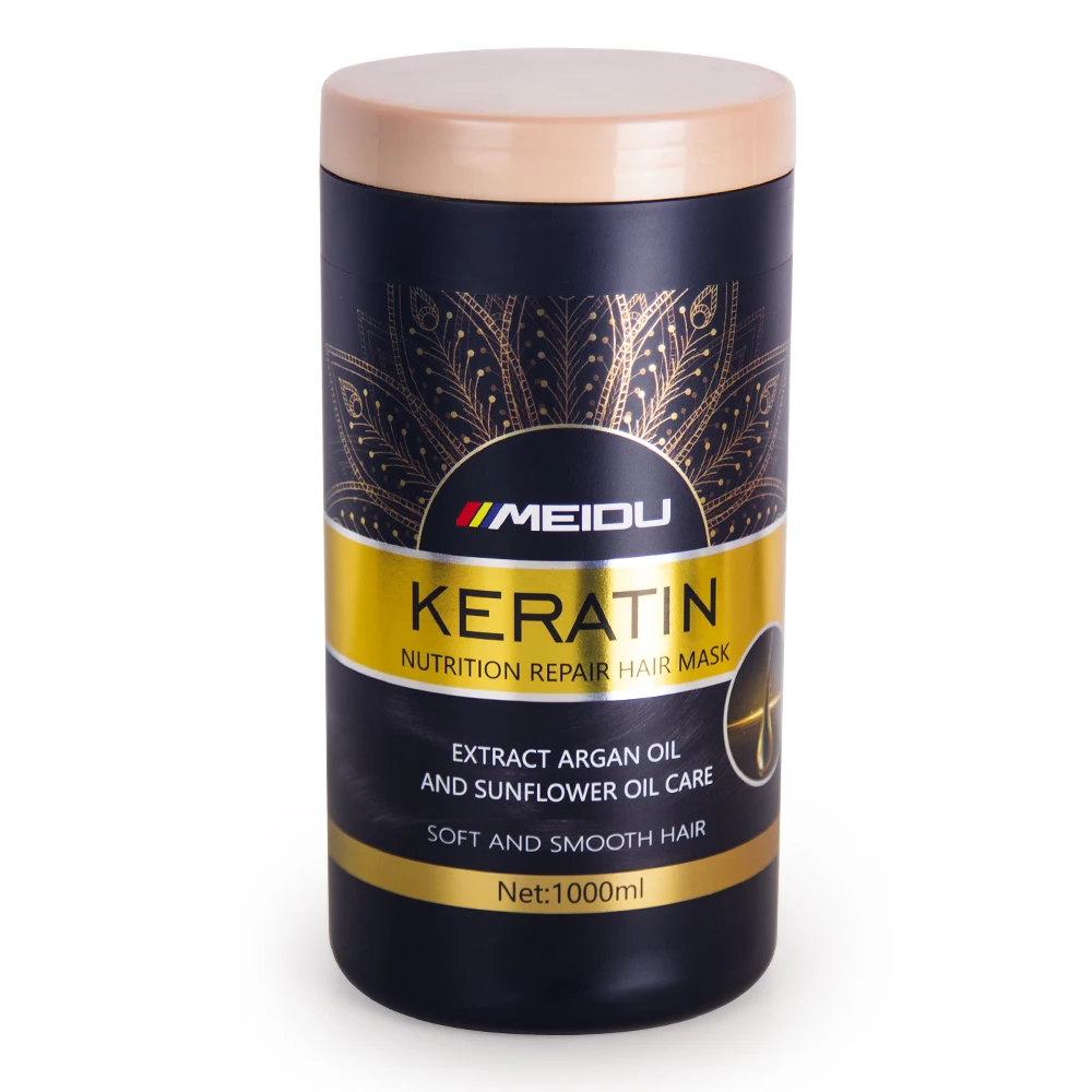 Meidu Hair Mask Care Moisturize Smooth Collagen Anti Frizz Protein Repair Damaged Nourishing Keratin Treatment Hair Mask