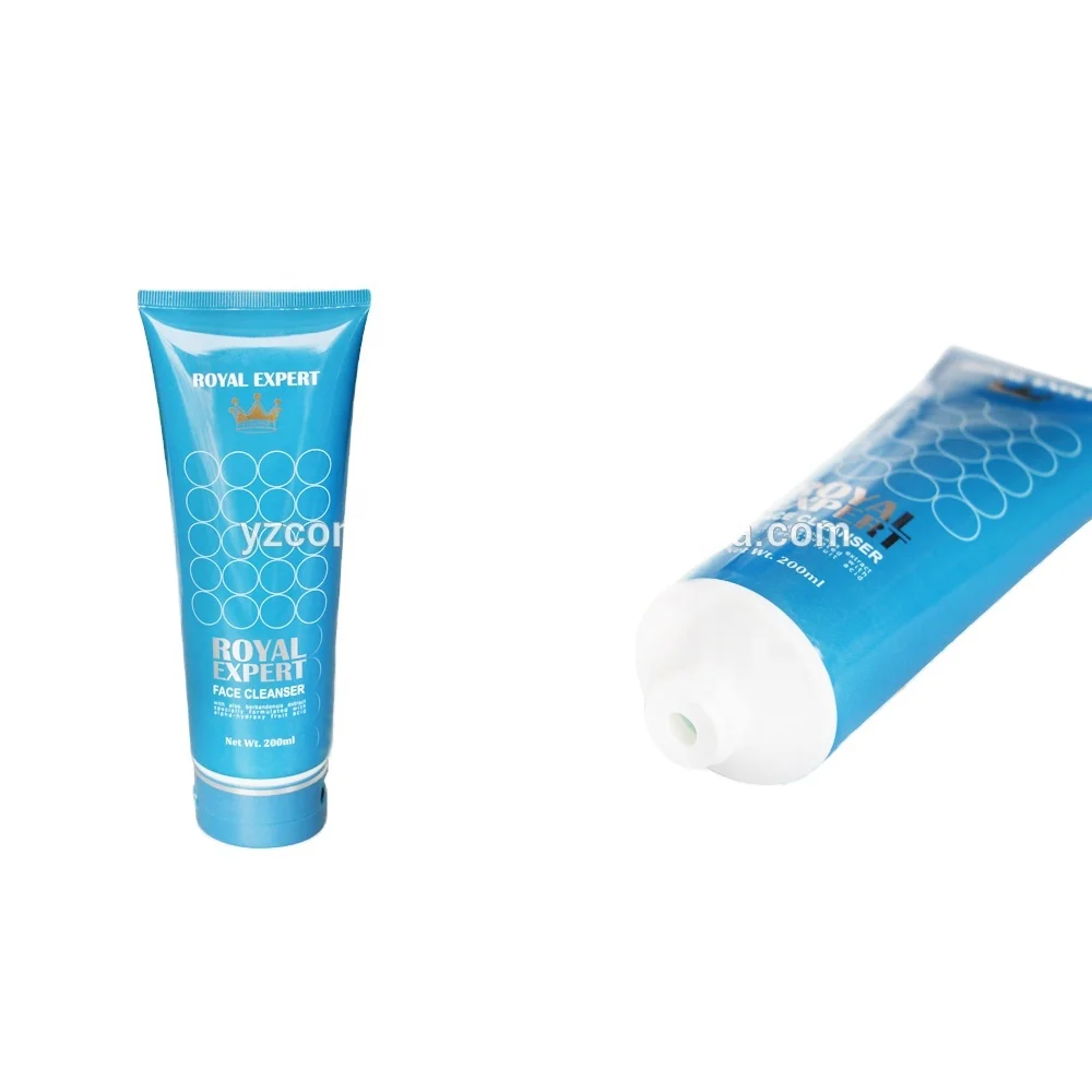 Yangzhou hand cream packing lotion containers cosmetic pe plastic soft  cosmetic squeeze tube