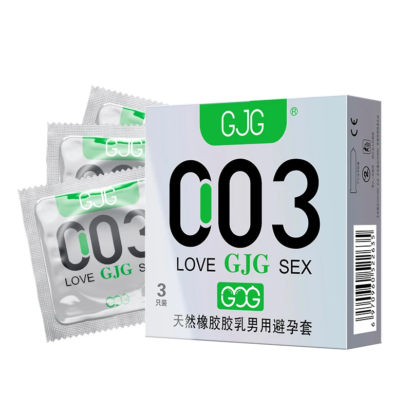 GJG condom 3pcs factory direct sale cheap OEM