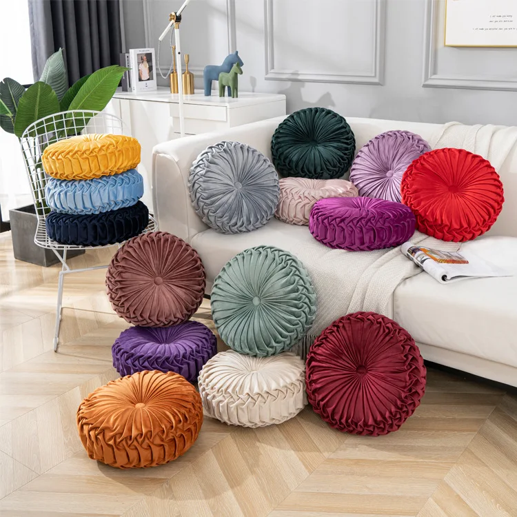 Pillow colorful elastic pad replaceable floor pillow suitable for sofa chair bed home cushion