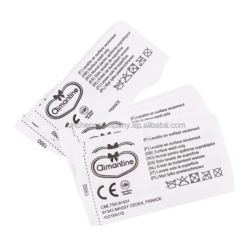 Clothing labels custom brand garment clothing labels silk labels for luxury clothing brand