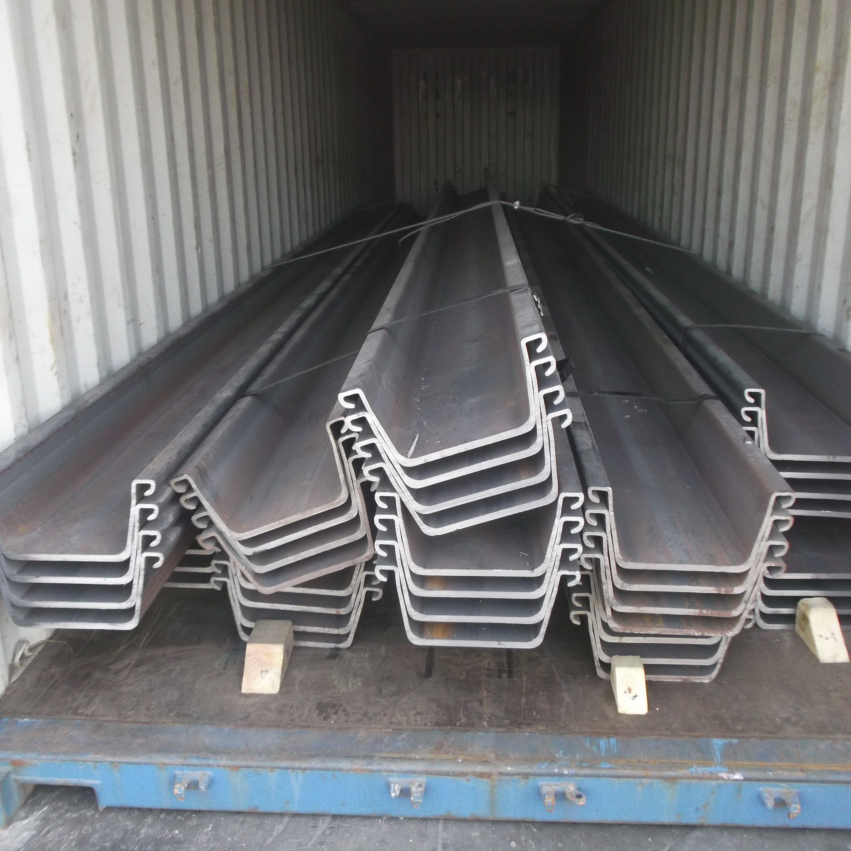 Chinese sheet pile coated steel gPU-resistant GPZ DIN origin shape custom size