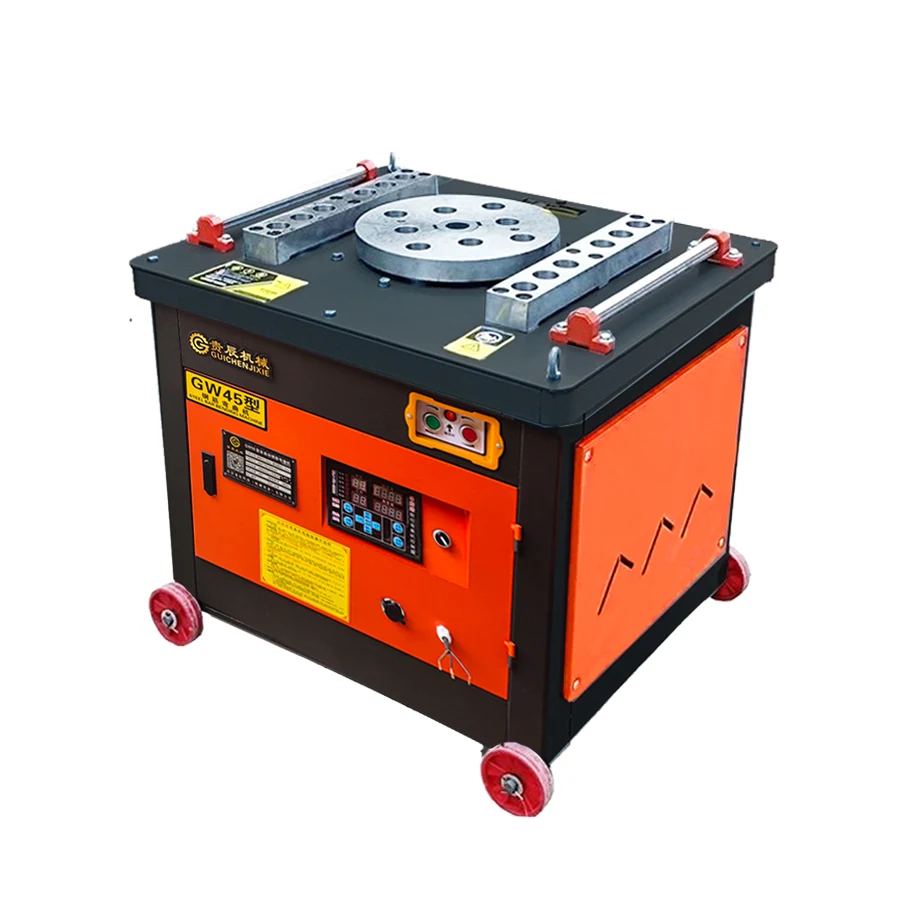 JQ-GW45-CL-CNC Full-automatic steel bar bending machine Round bar bender Stirrup bending machine