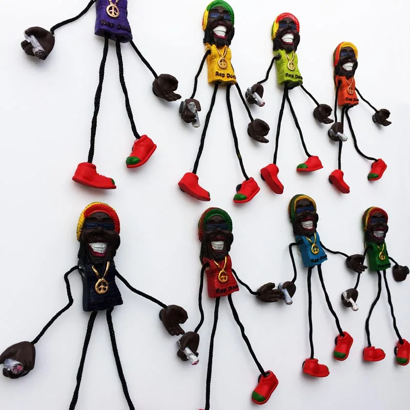 The Most Popular Tourist Souvenir Customized Rural Home Decoration Resin Refrigerator Magnet