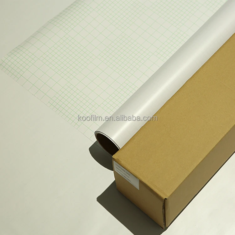 High Glossy Laminated Transparent film advertising printable Cold lamination film