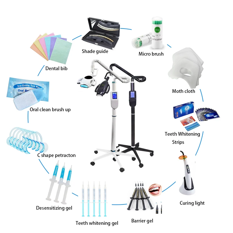 Hot Sale Dental LED 60w LED Teeth Whitening Lamp Teeth whitening Machine