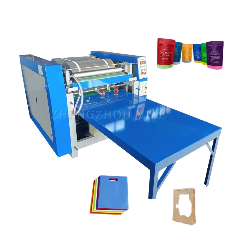 Automatic 1-5 Colors Plastic Kraft pp Bag Drum Printer Machine Non Woven Flexo Printing