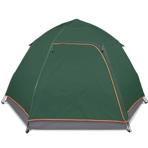 
Camping tent, quick pop-up family tent for 3-4 people double waterproof 4-season backpack tent, suitable for picnic hiking 