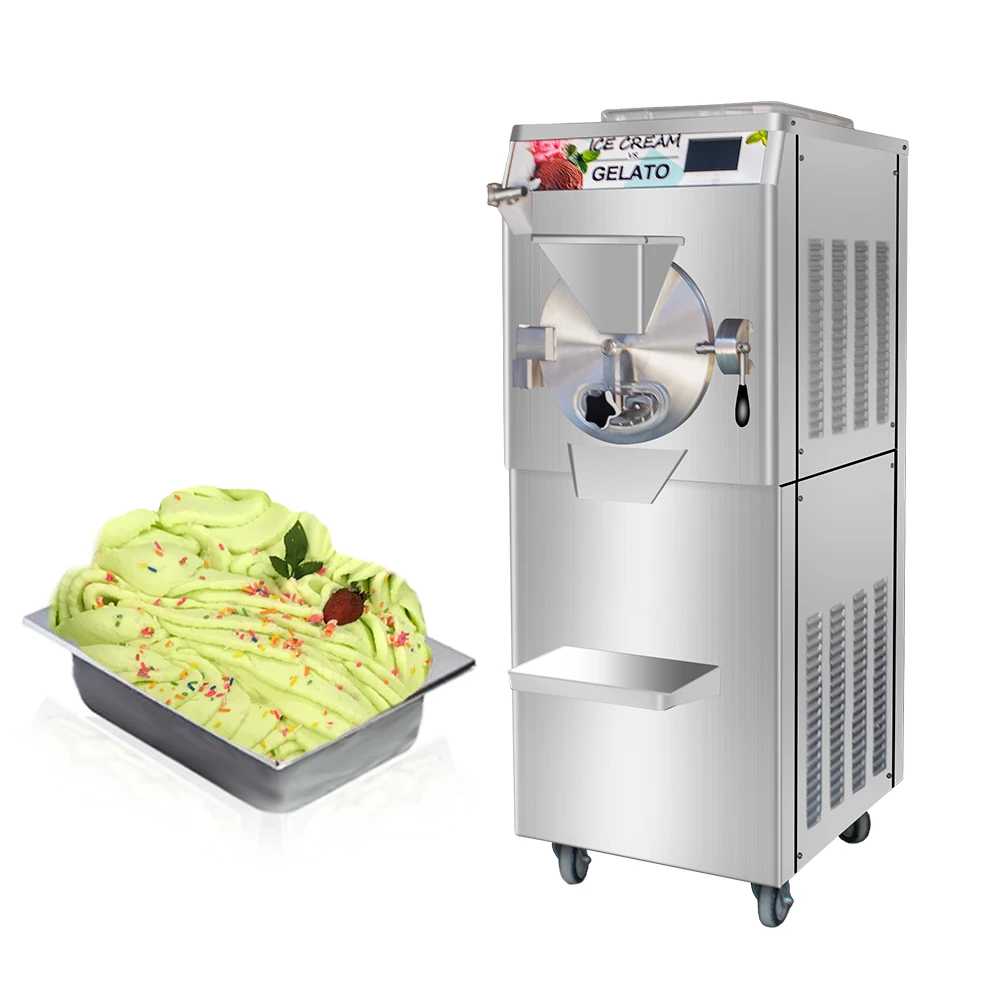Commercial Gelato Pasteurizer Combination Italian Ice Sorbet Hard Ice Cream Machine