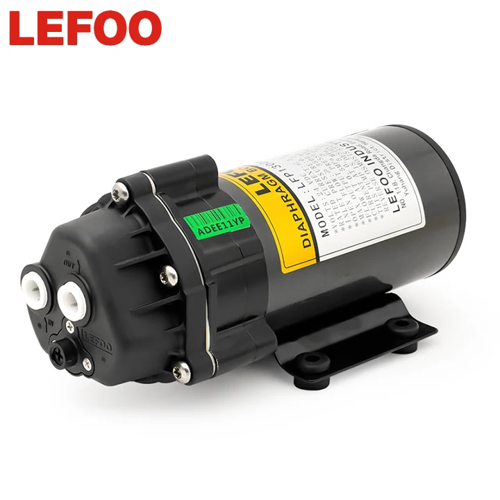 LEFOO 24V DC 50 GPD CE NSF Certified RO Diaphragm Water Booster Pump