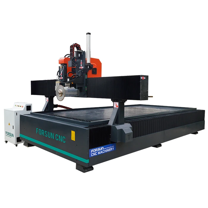 DISCOUNT 23%!!!CNC Stone Carving Machine for Marble, Granite, Tombstone