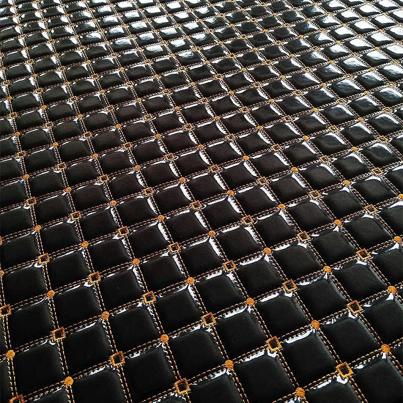 1.8M Width Embroidery Laser Leather  3D 5D Car Carpet Floor Mat