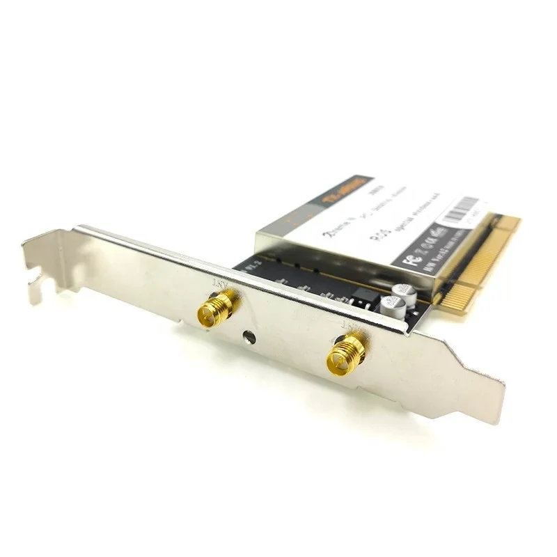 For Atheros AR9220 802.11a/b/g/n 2.4GHz/5GHz 300Mbps Desktop PCI WiFi Adapter Wireless Network card for ROS/Wind7/8/10